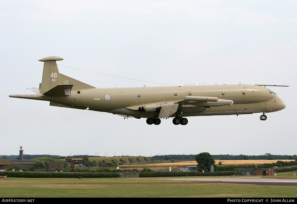 Aircraft Photo of XV248 | Hawker Siddeley HS-801 Nimrod MR.2P | UK - Air Force | AirHistory.net #82876