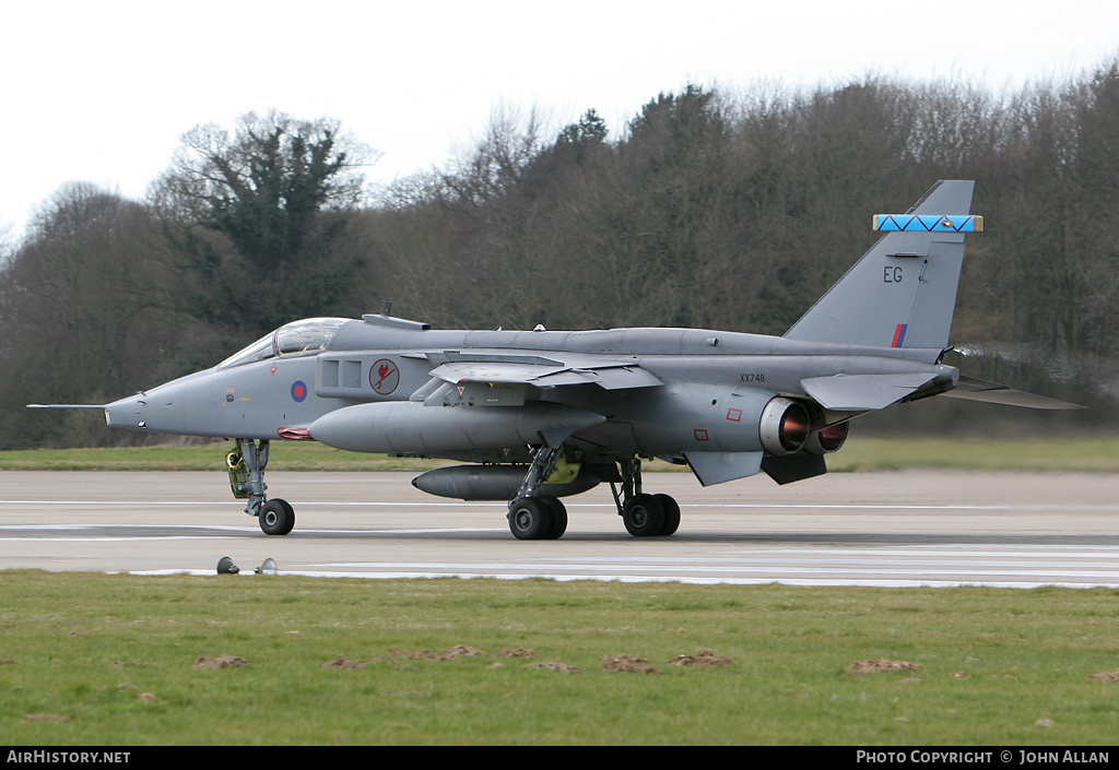 Aircraft Photo of XX748 | Sepecat Jaguar GR3A | UK - Air Force | AirHistory.net #82879
