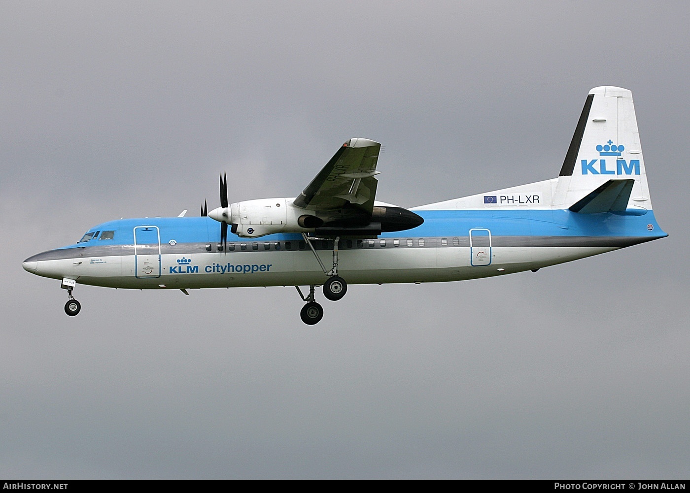 Aircraft Photo of PH-LXR | Fokker 50 | KLM Cityhopper | AirHistory.net #82910