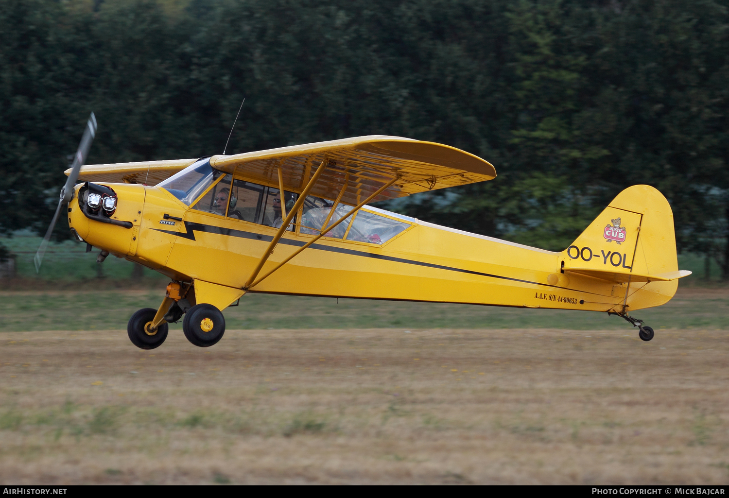 Aircraft Photo of OO-YOL | Piper J-3C-65 Cub | AirHistory.net #82920
