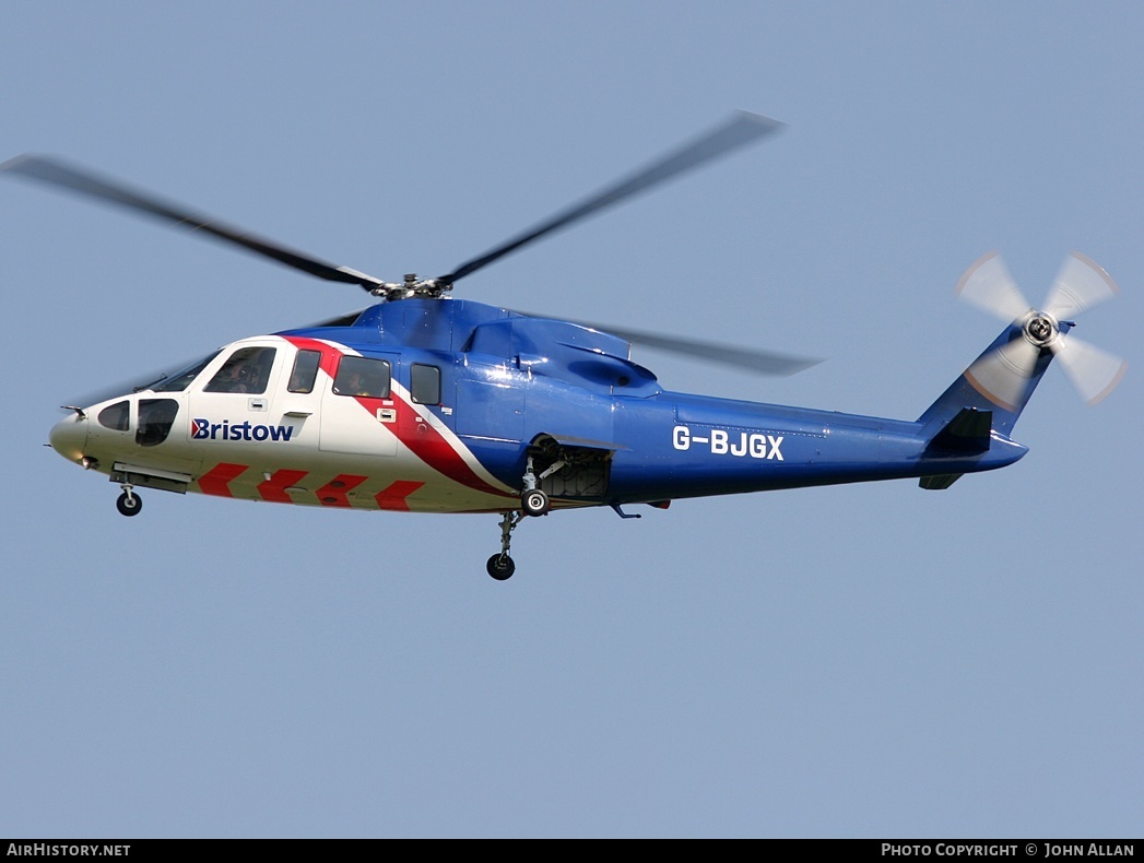 Aircraft Photo of G-BJGX | Sikorsky S-76A+ | Bristow Helicopters | AirHistory.net #82949