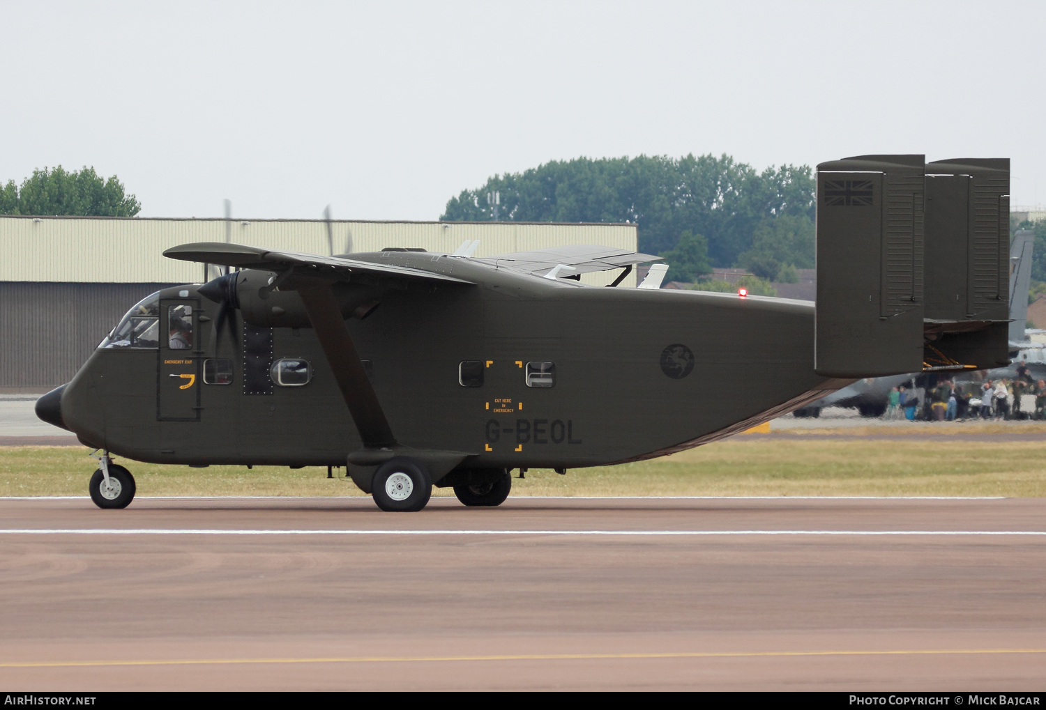 Aircraft Photo of G-BEOL | Short SC.7 Skyvan 3-100 | AirHistory.net #82957