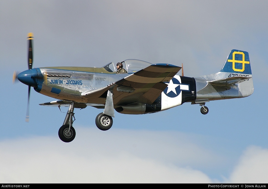 Aircraft Photo of G-SIJJ / 472035 | North American P-51D Mustang | USA - Air Force | AirHistory.net #82959