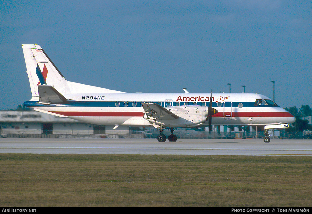 Aircraft Photo of N204NE | Saab 340B | American Eagle | AirHistory.net #82970