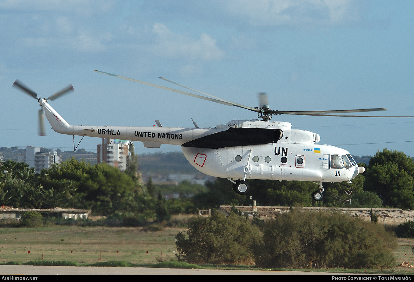 Aircraft Photo of UR-HLA | Mil Mi-8MTV-1 | United Nations | AirHistory.net #82977