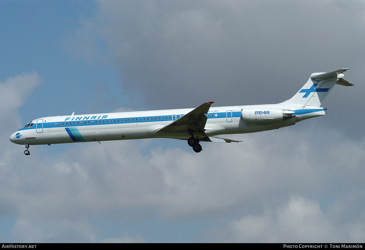 Aircraft Photo of OH-LPC | McDonnell Douglas MD-83 (DC-9-83) | Finnair | AirHistory.net #82978