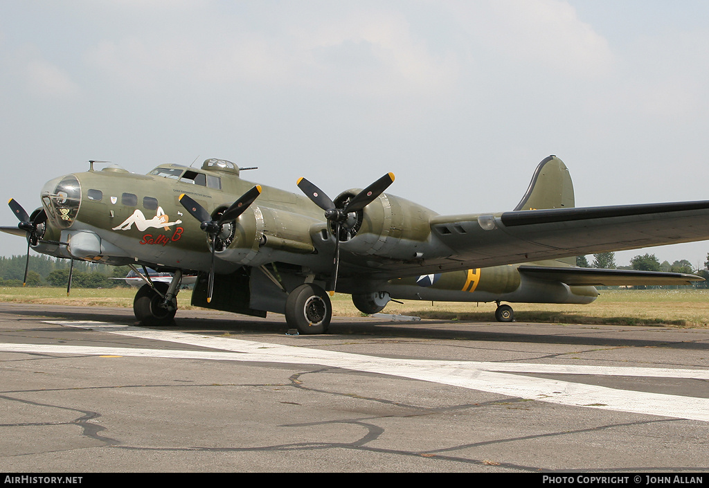 Aircraft Photo of G-BEDF / 124485 | Boeing B-17G Flying Fortress | USA - Air Force | AirHistory.net #82986