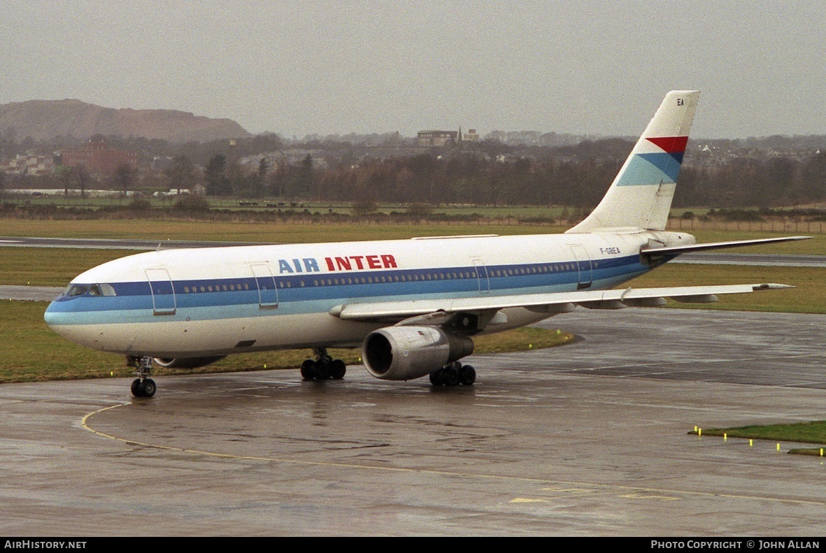 Aircraft Photo of F-GBEA | Airbus A300B2-1C | Air Inter | AirHistory.net #82987