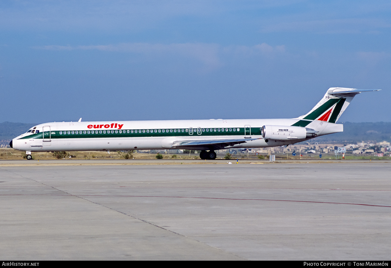 Aircraft Photo of EI-CPB | McDonnell Douglas MD-83 (DC-9-83) | Eurofly | AirHistory.net #82992