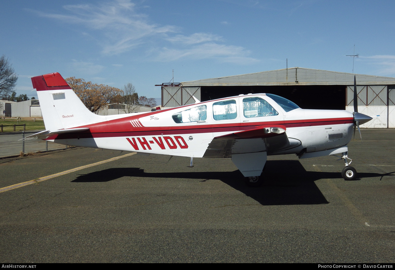 Aircraft Photo of VH-VDD | Beech F33A Bonanza | AirHistory.net #83002