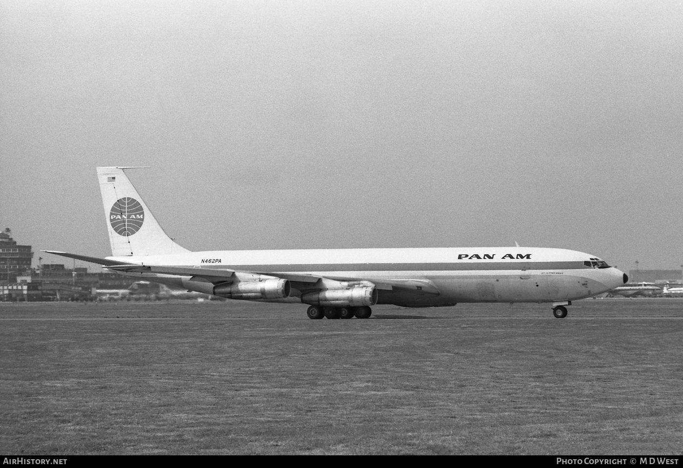 Aircraft Photo of N462PA | Boeing 707-321C | Pan American World Airways - Pan Am | AirHistory.net #83030