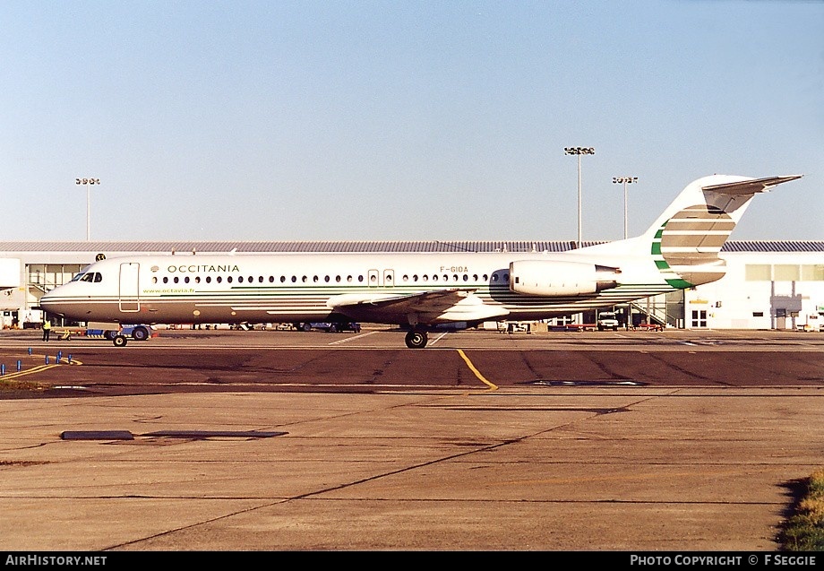 Aircraft Photo of F-GIOA | Fokker 100 (F28-0100) | Occitania Jet Fleet | AirHistory.net #83061
