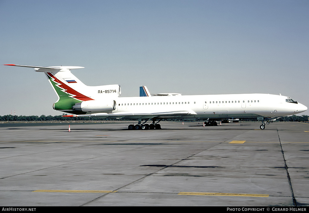 Aircraft Photo of RA-85714 | Tupolev Tu-154M | Omskavia | AirHistory.net #83076