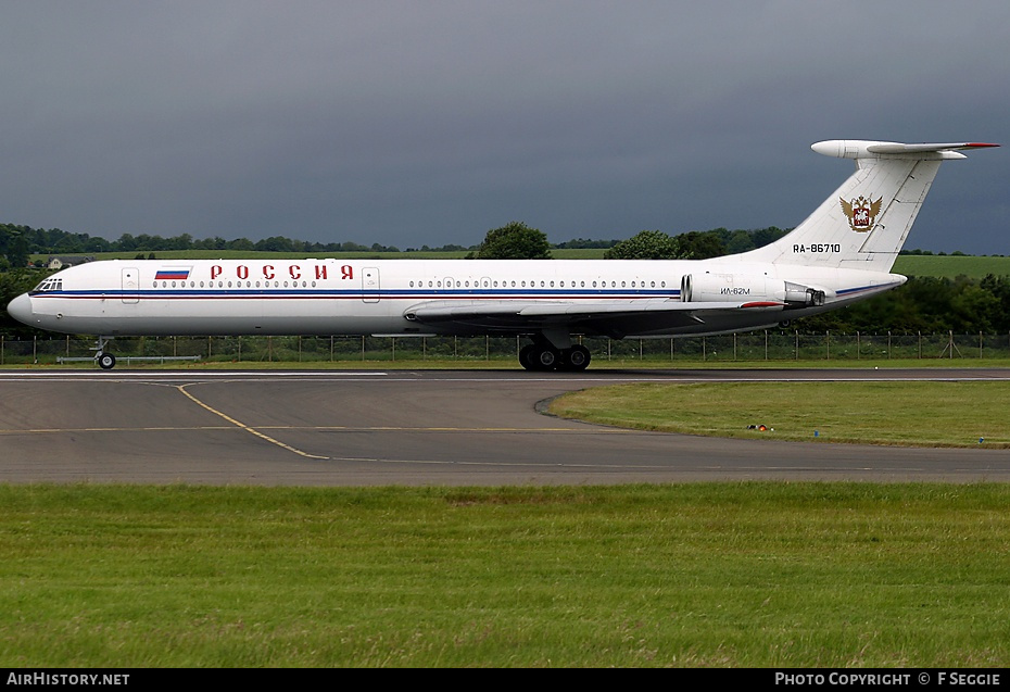 Aircraft Photo of RA-86710 | Ilyushin Il-62MK | Rossiya - Special Flight Detachment | AirHistory.net #83079
