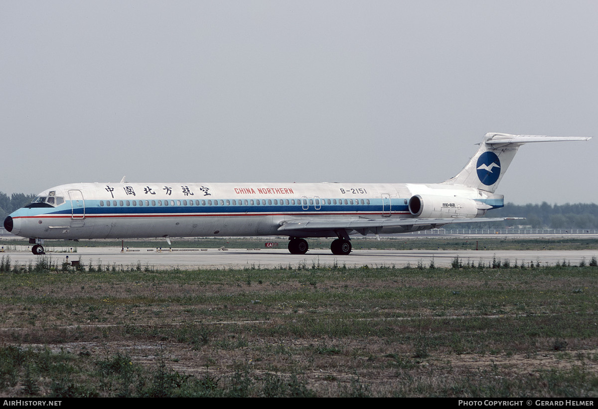 Aircraft Photo of B-2151 | McDonnell Douglas MD-82 (DC-9-82) | China Northern Airlines | AirHistory.net #83082