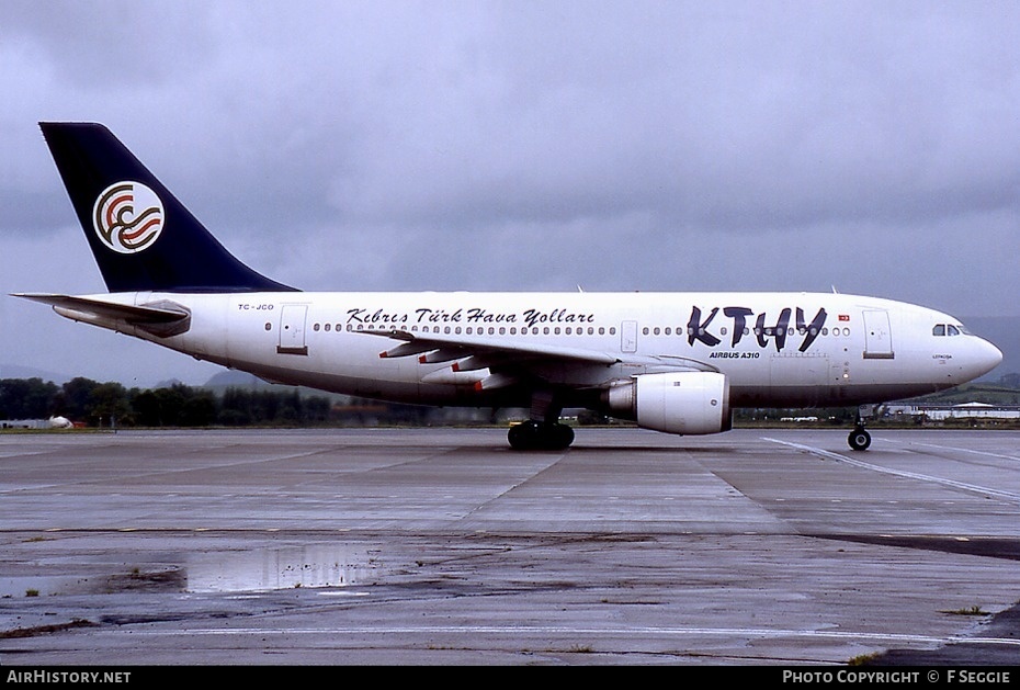 Aircraft Photo of TC-JCO | Airbus A310-203 | KTHY Kibris Türk Hava Yollari - Cyprus Turkish Airlines | AirHistory.net #83090