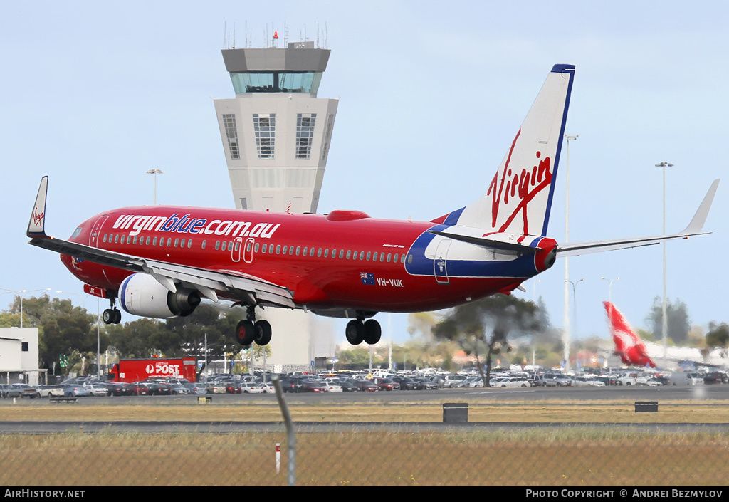 Aircraft Photo of VH-VUK | Boeing 737-8FE | Virgin Blue Airlines | AirHistory.net #83109