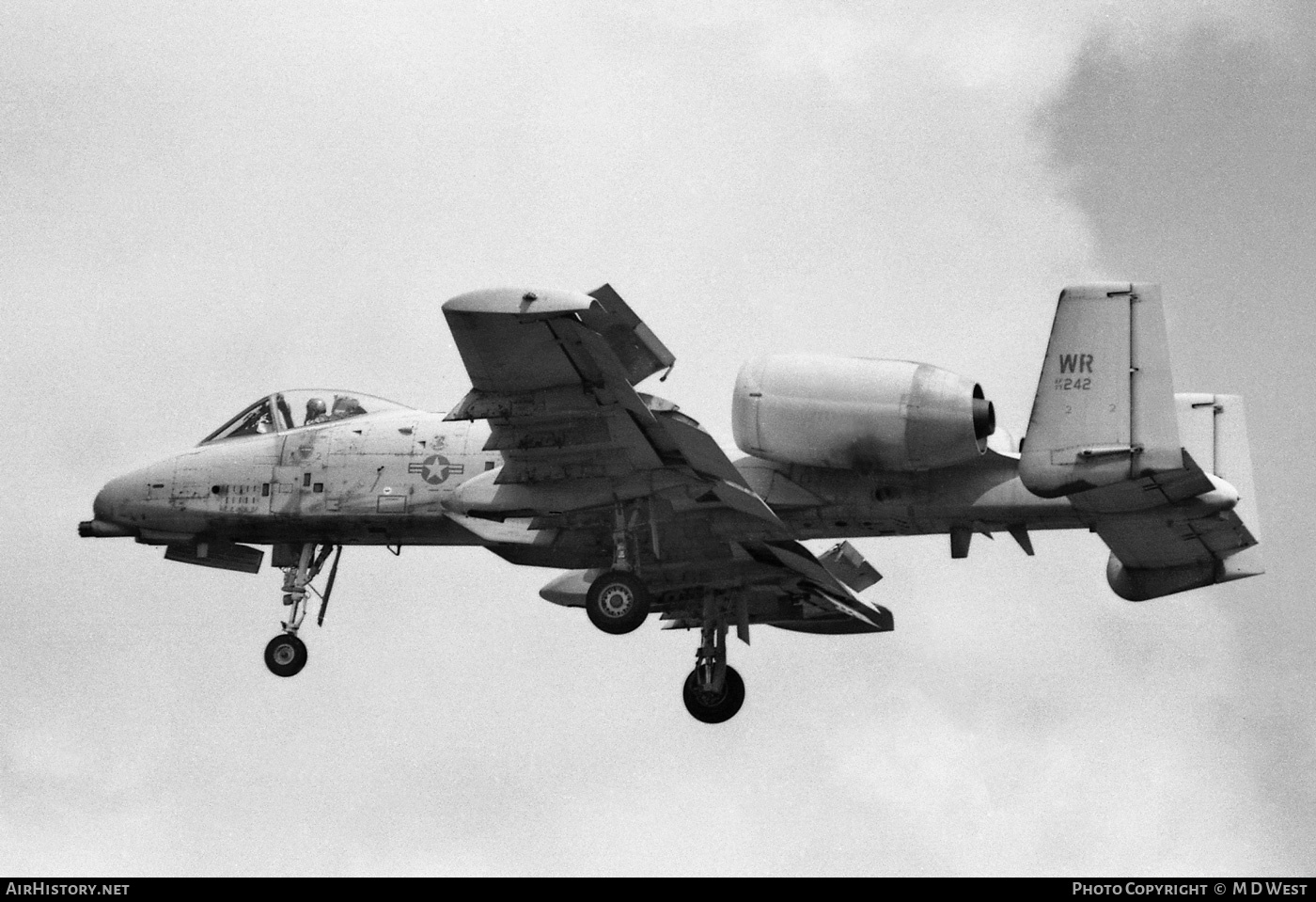 Aircraft Photo of 77-0242 / AF77-242 | Fairchild A-10A Thunderbolt II | USA - Air Force | AirHistory.net #83111