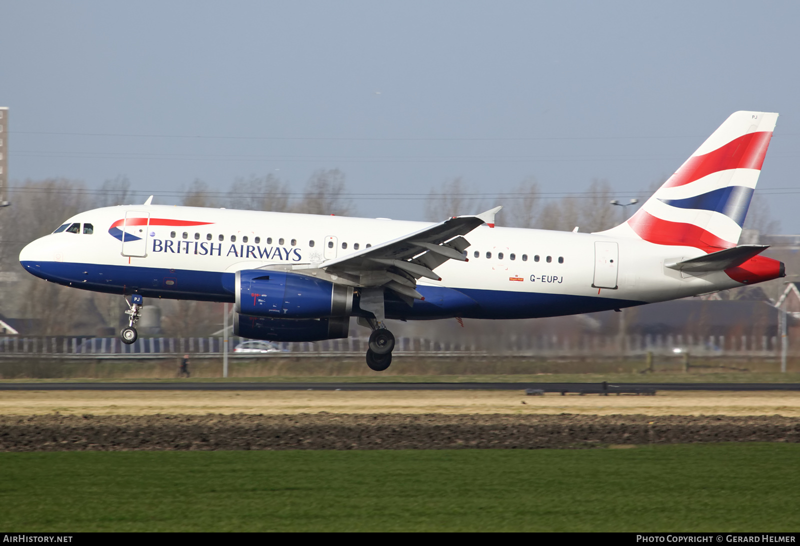 Aircraft Photo of G-EUPJ | Airbus A319-131 | British Airways | AirHistory.net #83122