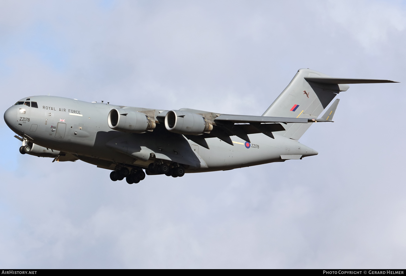 Aircraft Photo of ZZ178 | Boeing C-17A Globemaster III | UK - Air Force | AirHistory.net #83131