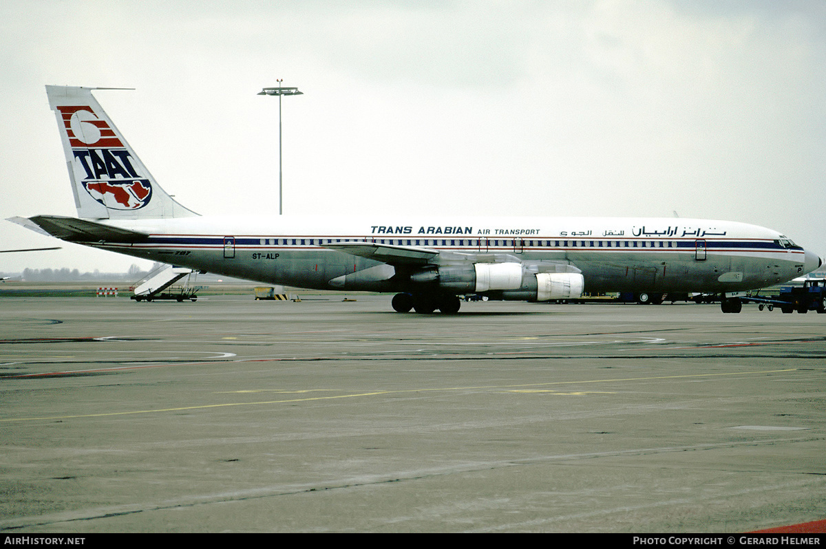 Aircraft Photo of ST-ALP | Boeing 707-338C | Trans Arabian Air Transport - TAAT | AirHistory.net #83133