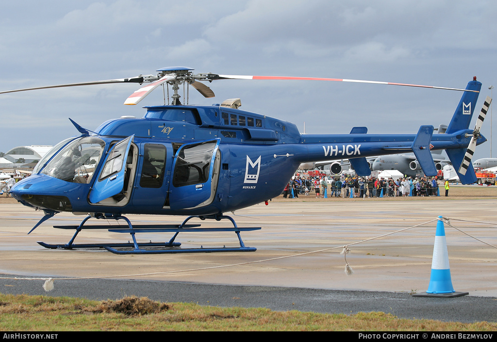 Aircraft Photo of VH-ICK | Bell 407 | Monarch Helicopters | AirHistory.net #83134