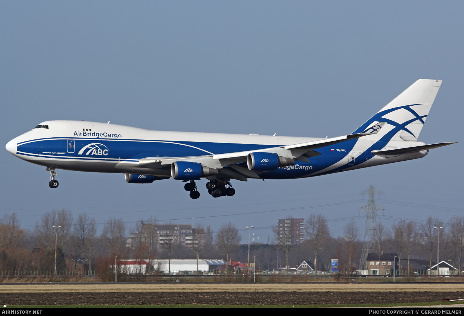 Aircraft Photo of VQ-BUU | Boeing 747-4EVF/ER/SCD | ABC - AirBridgeCargo Airlines | AirHistory.net #83144