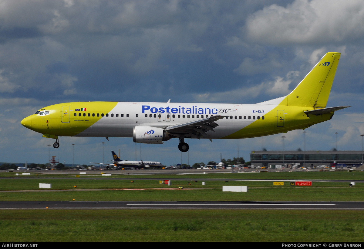Aircraft Photo of EI-ELZ | Boeing 737-4Q8 | Poste Italiane | AirHistory.net #83145
