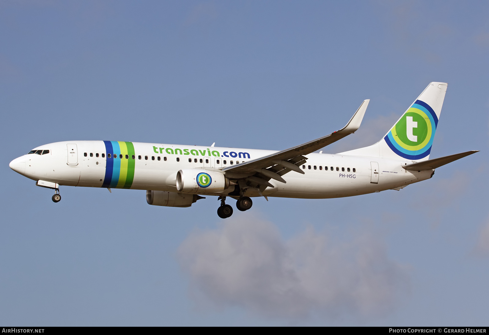 Aircraft Photo of PH-HSG | Boeing 737-8K2 | Transavia | AirHistory.net #83171