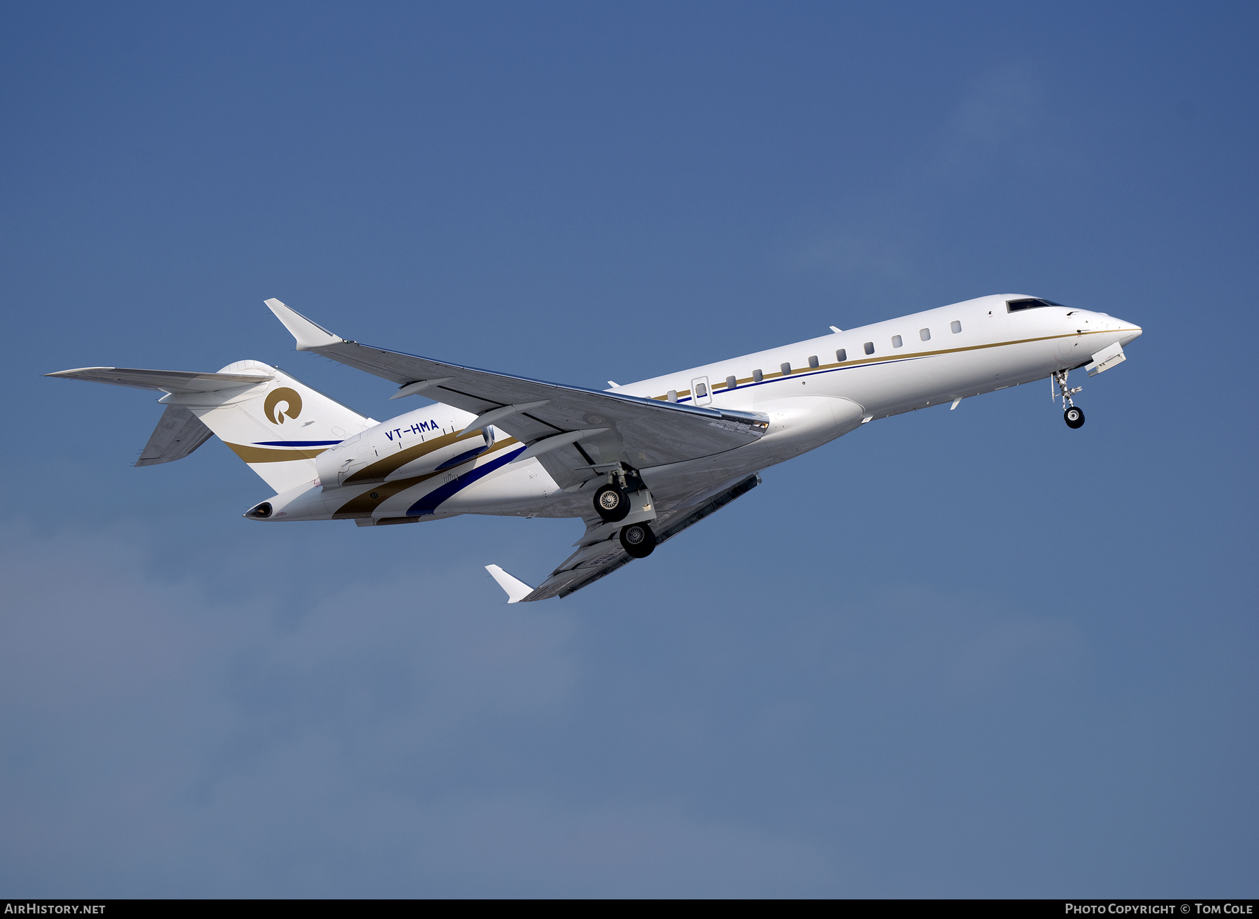 Aircraft Photo of VT-HMA | Bombardier Global Express (BD-700-1A10) | AirHistory.net #83200