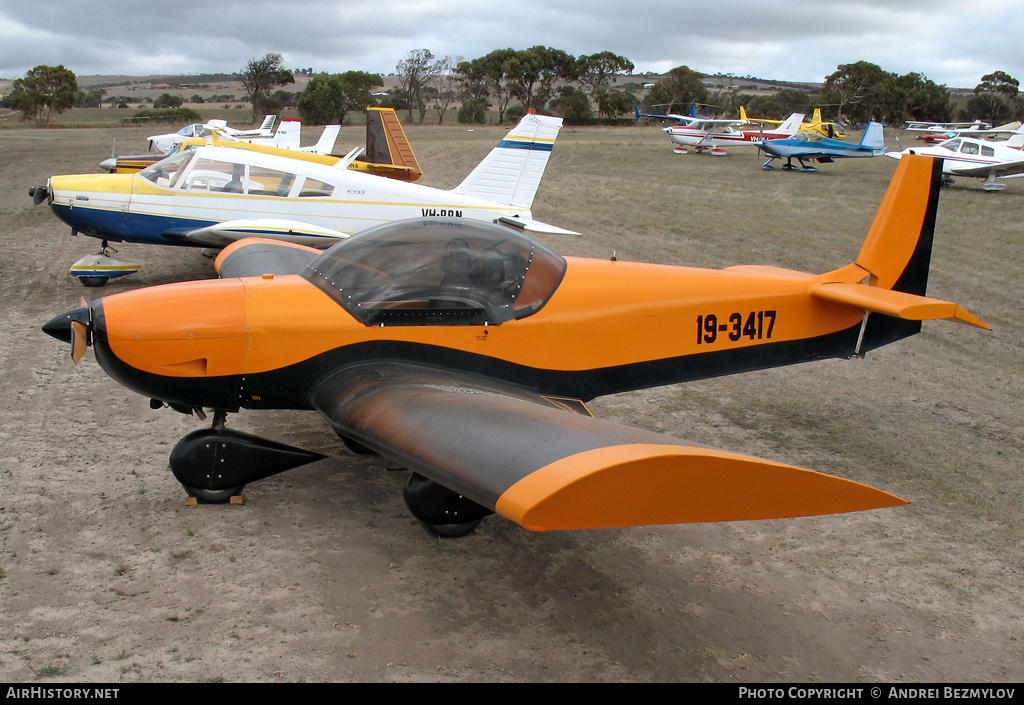 Aircraft Photo of 19-3417 | Zenair CH-601 Zodiac | AirHistory.net #83204
