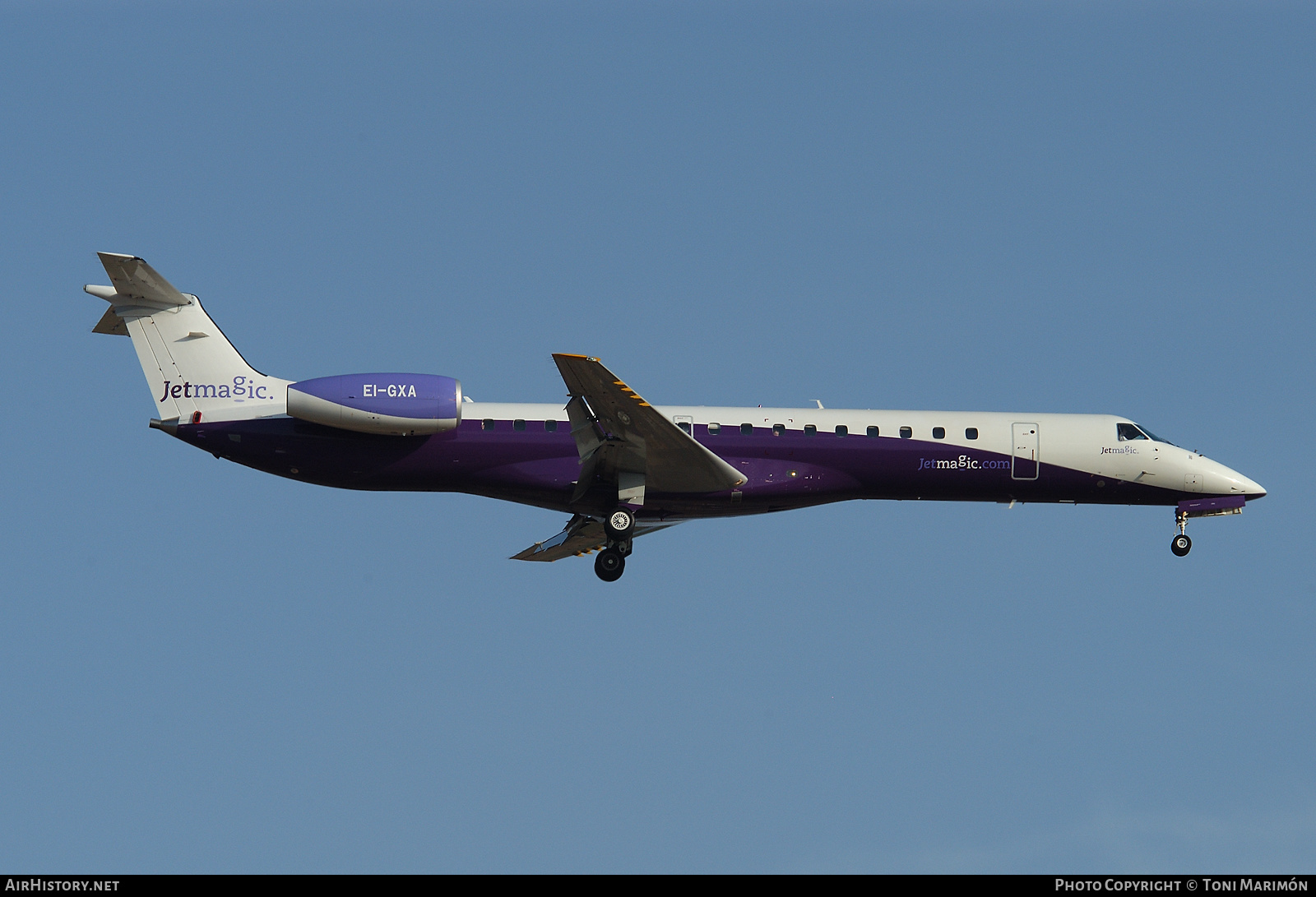 Aircraft Photo of EI-GXA | Embraer ERJ-145LU (EMB-145LU) | Jetmagic | AirHistory.net #83226