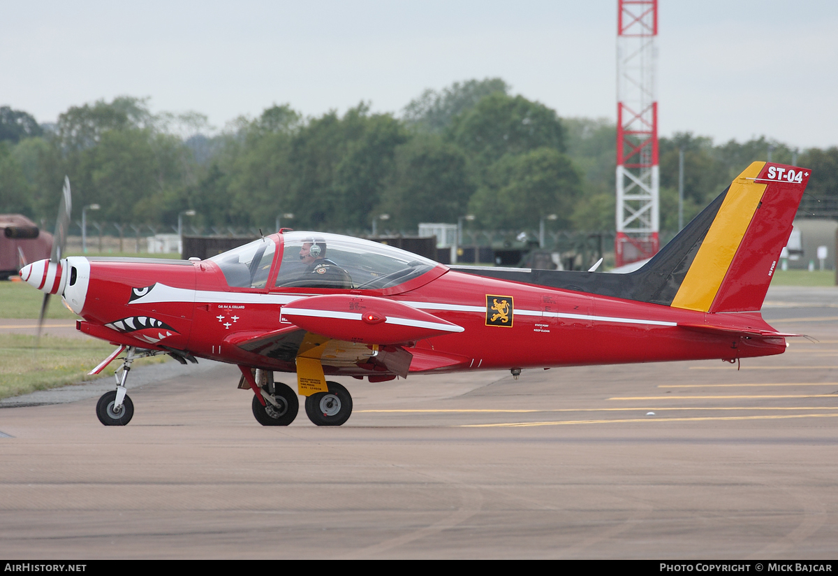 Aircraft Photo of ST-04 | SIAI-Marchetti SF-260MB | Belgium - Air Force | AirHistory.net #83227