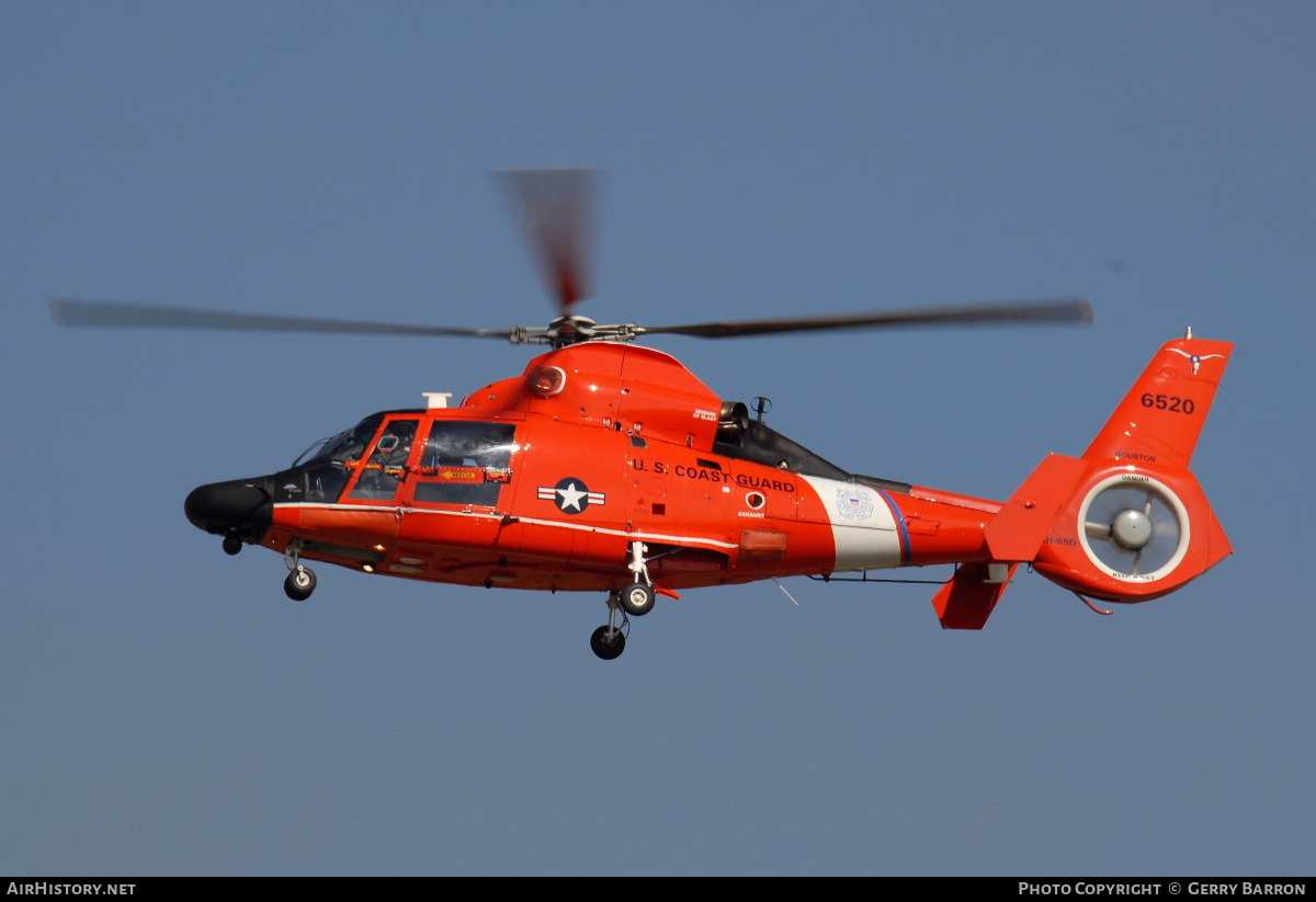Aircraft Photo of 6520 | Aerospatiale MH-65D Dolphin | USA - Coast Guard | AirHistory.net #83243