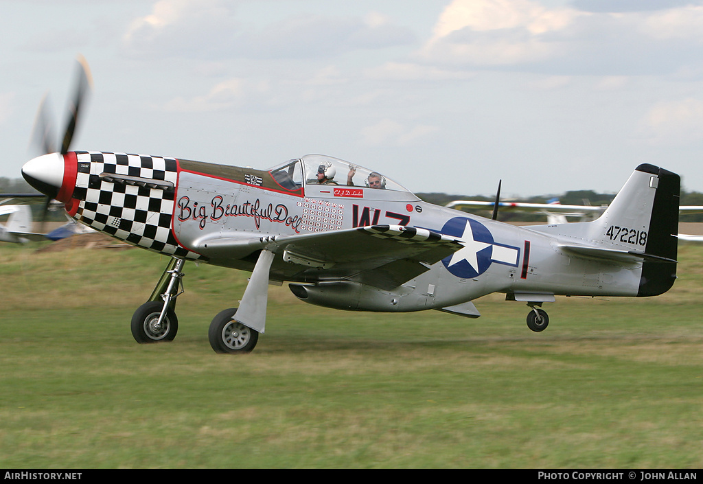 Aircraft Photo of G-HAEC / 472218 | Commonwealth CA-18 Mustang 22 (P-51D) | AirHistory.net #83246