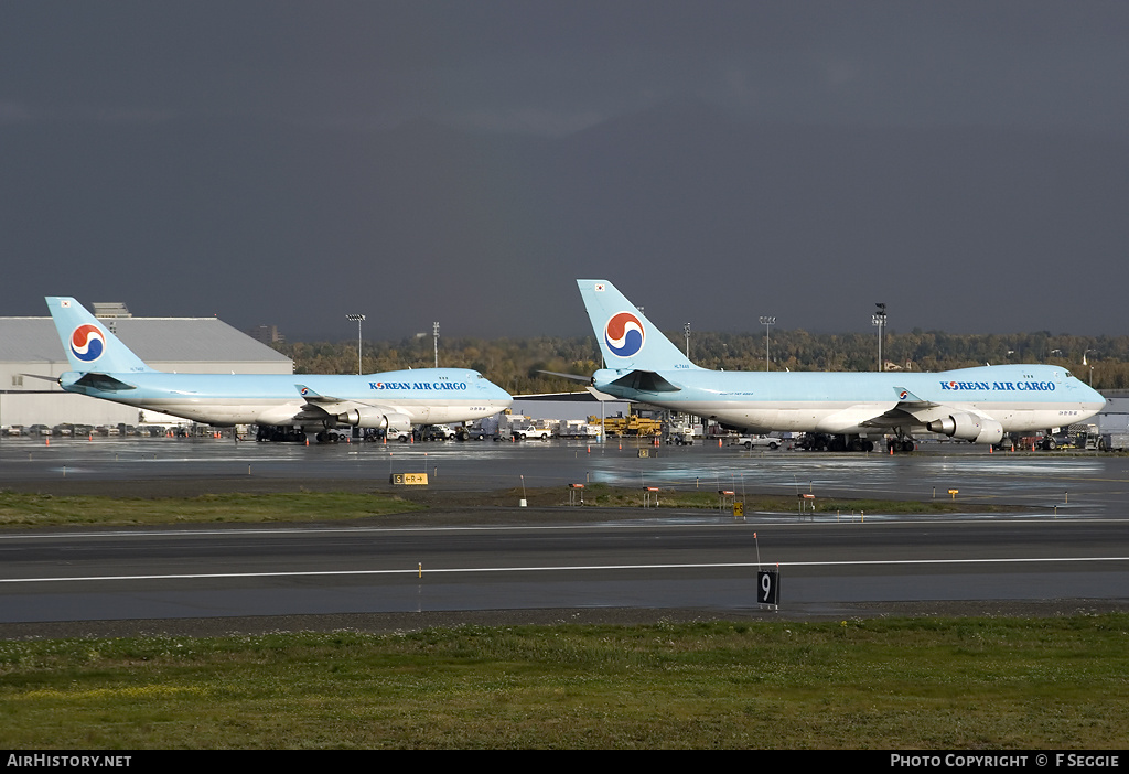 Aircraft Photo of HL7448 | Boeing 747-4B5F/SCD | Korean Air Cargo | AirHistory.net #83264
