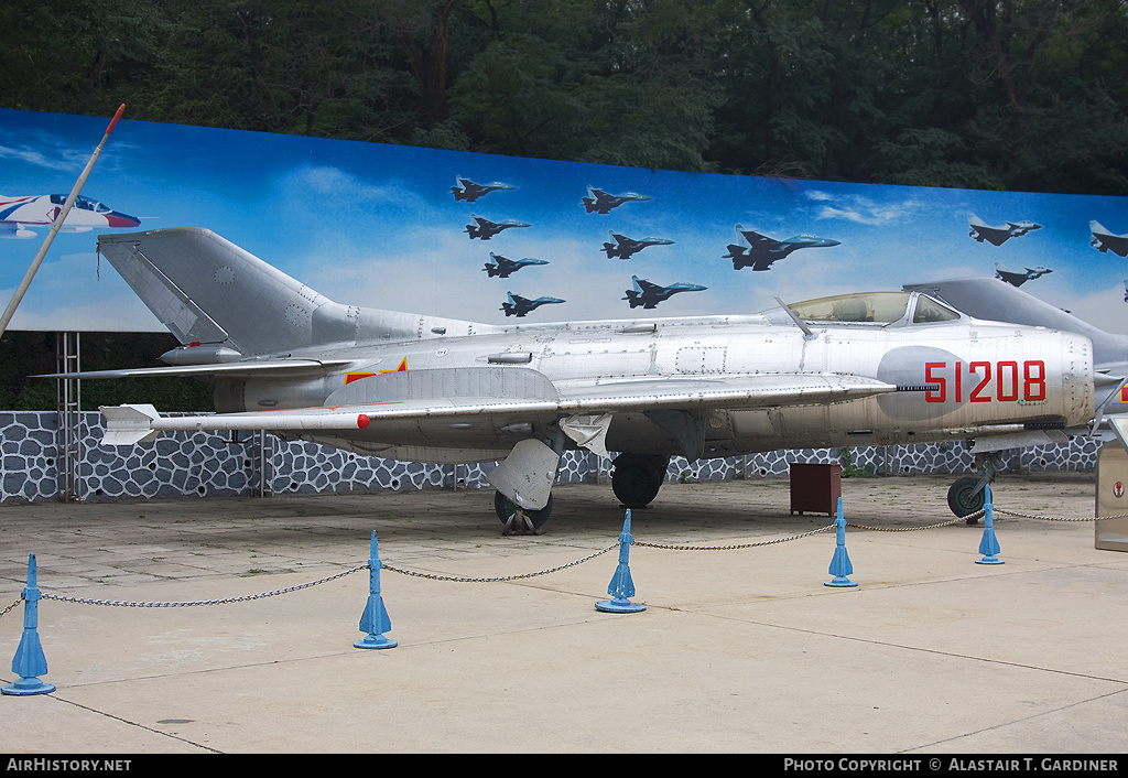 Aircraft Photo of 51208 | Shenyang J-6 III | China - Air Force | AirHistory.net #83275