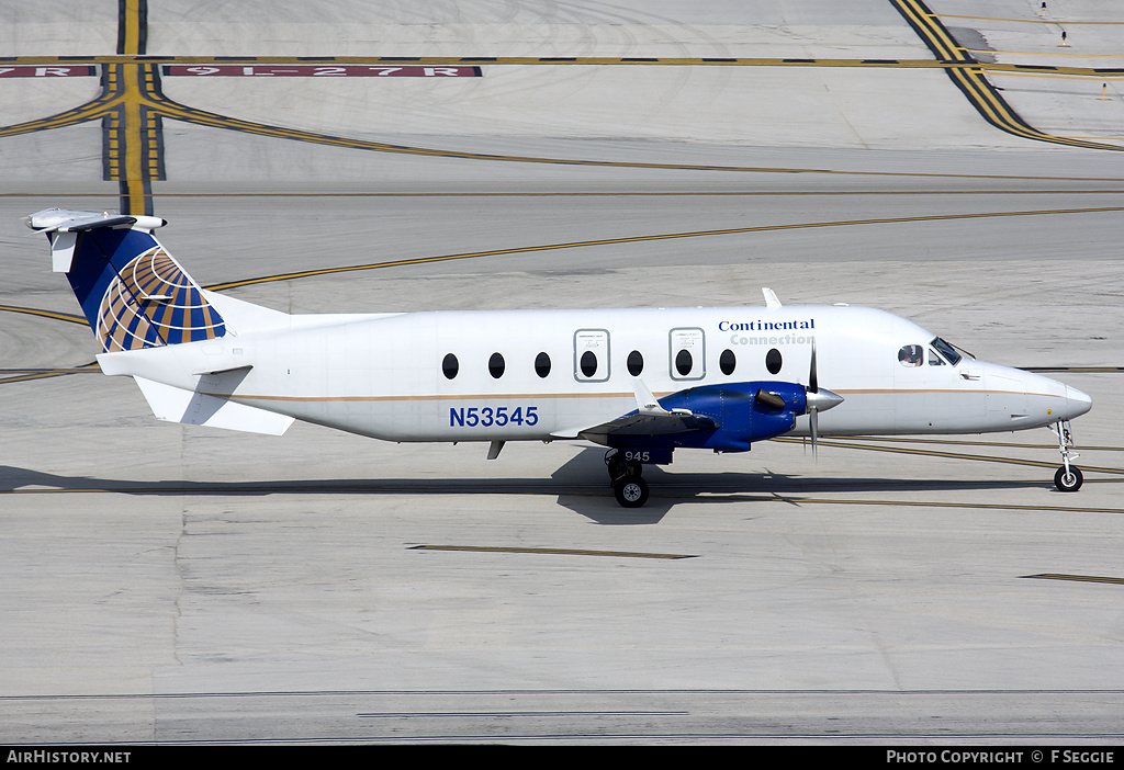 Aircraft Photo of N53545 | Beech 1900D | Continental Connection | AirHistory.net #83277