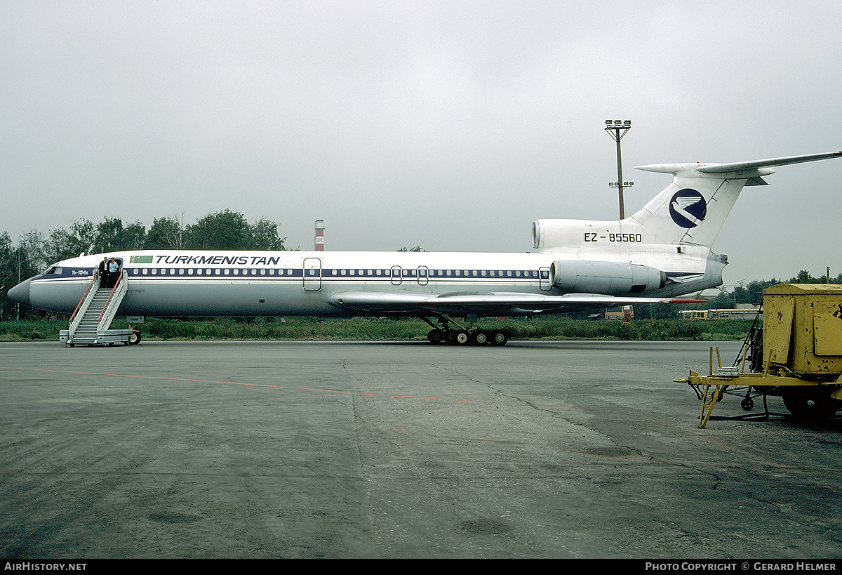 Aircraft Photo of EZ-85560 | Tupolev Tu-154B-2 | Turkmenistan Airlines | AirHistory.net #83279