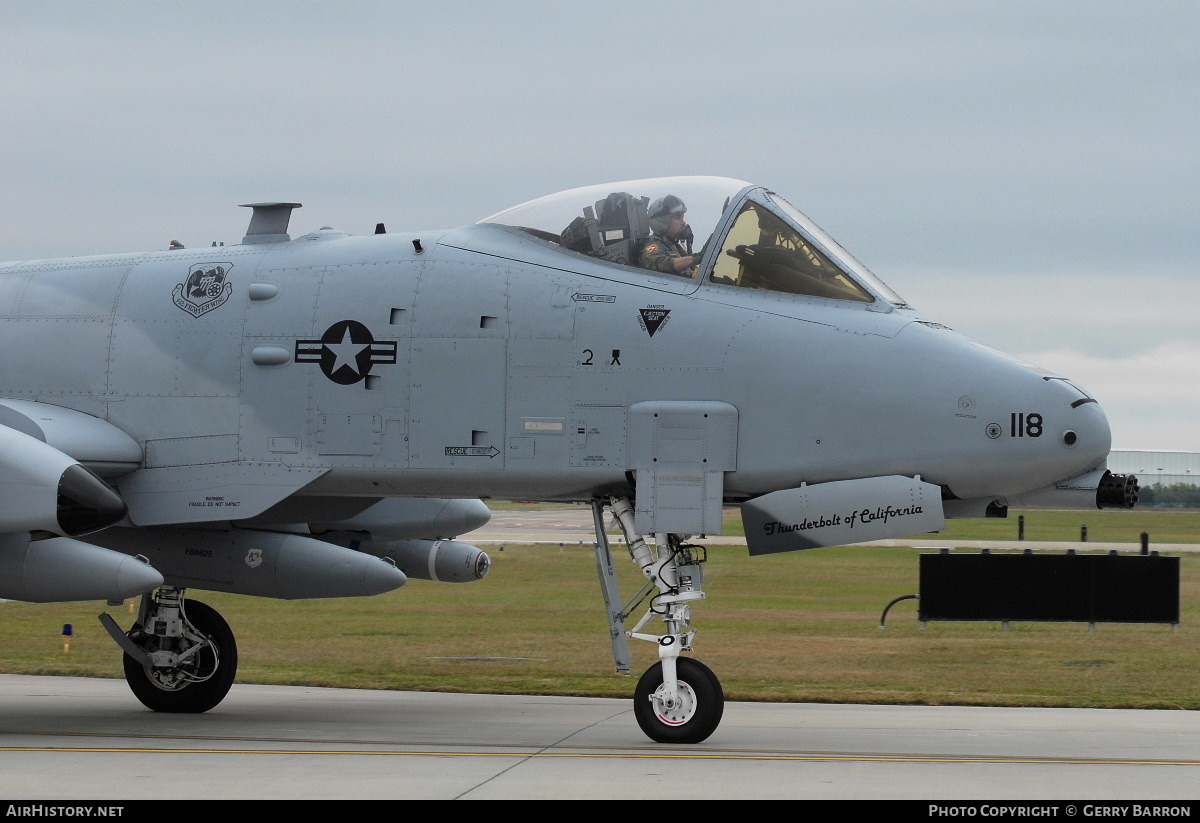 Aircraft Photo of 79-0118 / AF79-118 | Fairchild A-10C Thunderbolt II | USA - Air Force | AirHistory.net #83285