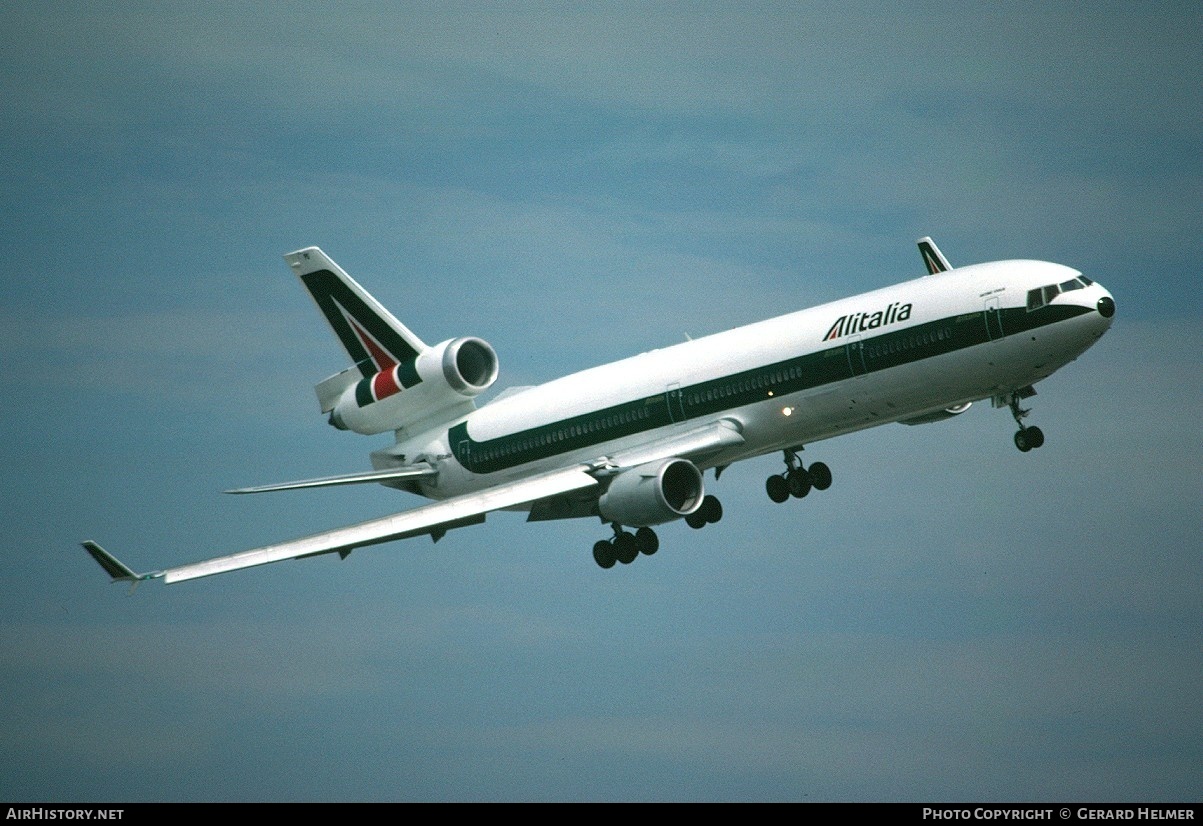 Aircraft Photo of I-DUPU | McDonnell Douglas MD-11C | Alitalia | AirHistory.net #83306