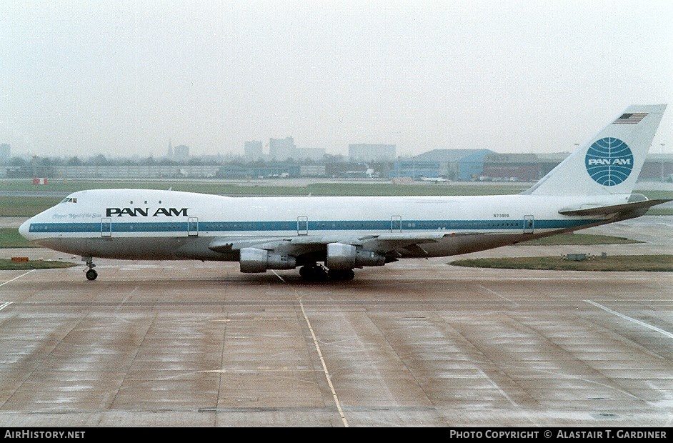 Aircraft Photo of N739PA | Boeing 747-121(A/SF) | Pan American World Airways - Pan Am | AirHistory.net #83312