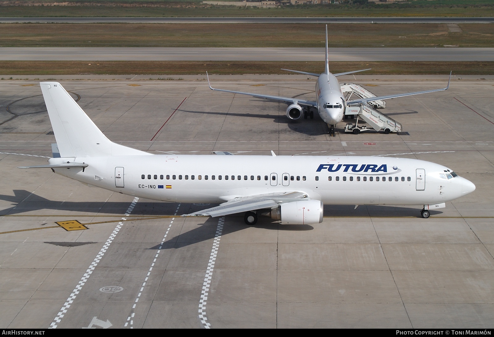 Aircraft Photo of EC-INQ | Boeing 737-4Q8 | Futura International Airways | AirHistory.net #83330