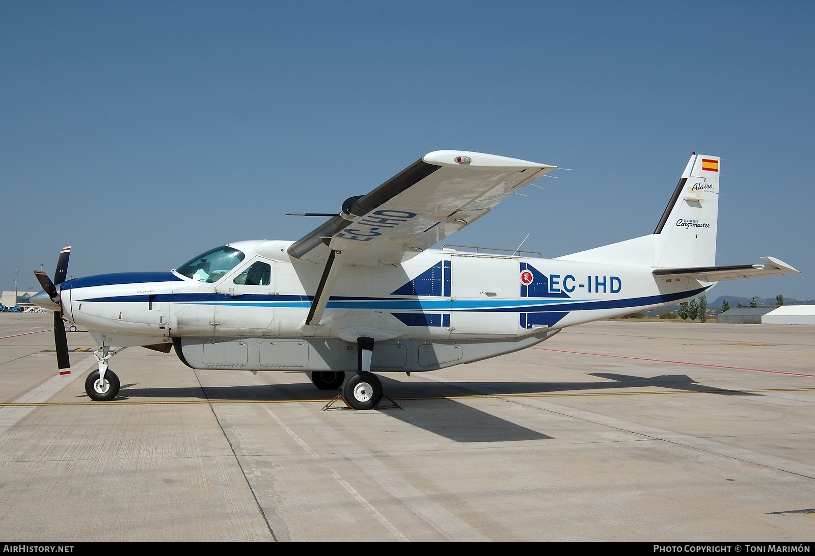 Aircraft Photo of EC-IHD | Cessna 208B Super Cargomaster | Alaire Líneas Aéreas | AirHistory.net #83331