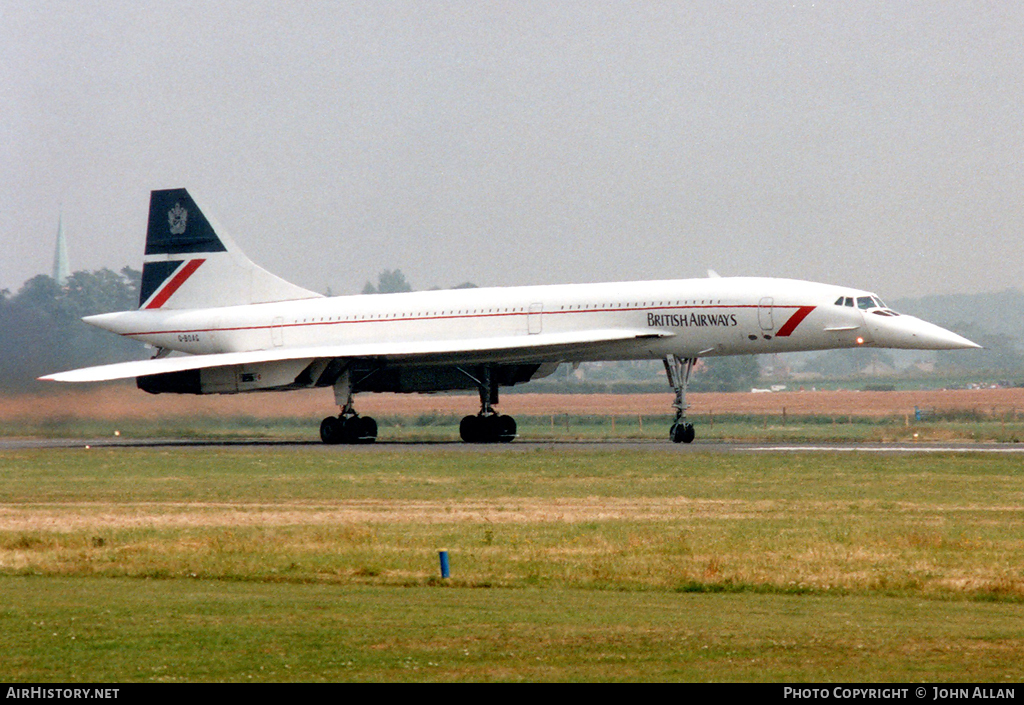 Aircraft Photo of G-BOAG | Aerospatiale-British Aerospace Concorde 102 | British Airways | AirHistory.net #83337