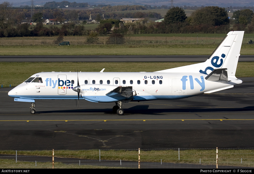 Aircraft Photo of G-LGNG | Saab 340B | Flybe | AirHistory.net #83344