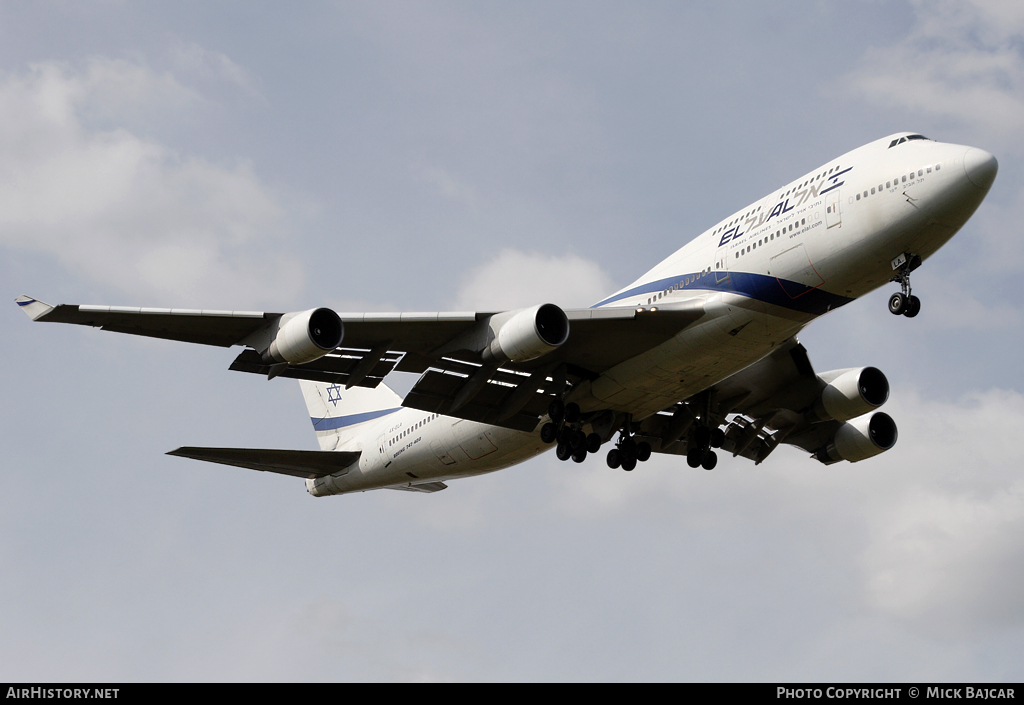 Aircraft Photo of 4X-ELA | Boeing 747-458 | El Al Israel Airlines | AirHistory.net #83346