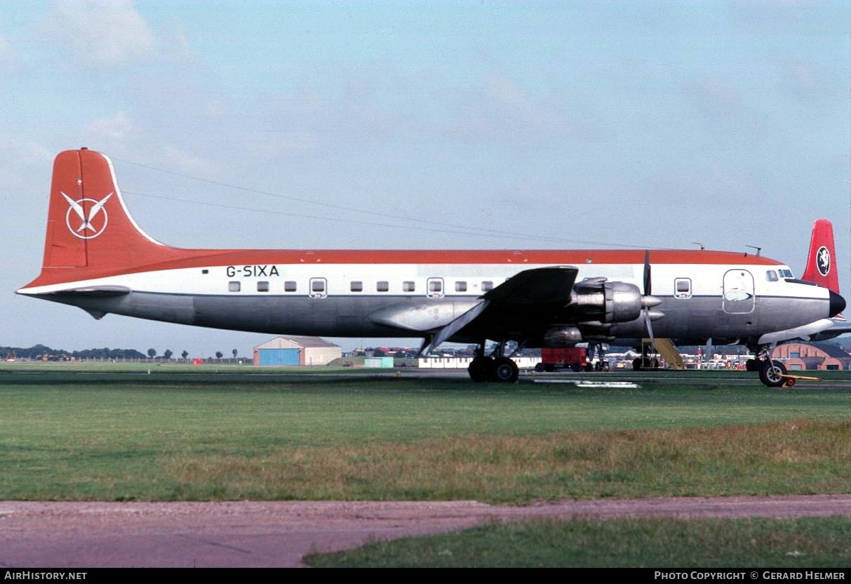 Aircraft Photo of G-SIXA | Douglas DC-6B | AirHistory.net #83374