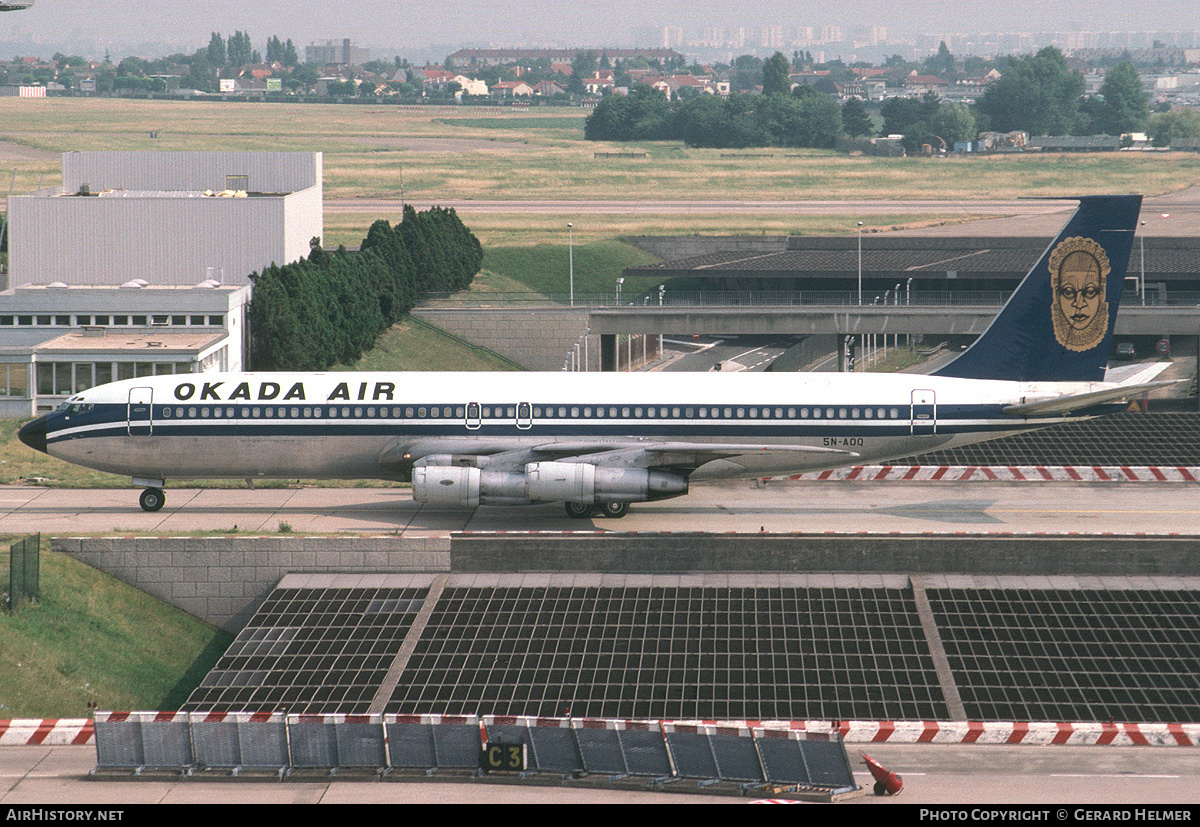Aircraft Photo of 5N-AOQ | Boeing 707-355C | Okada Air | AirHistory.net #83375