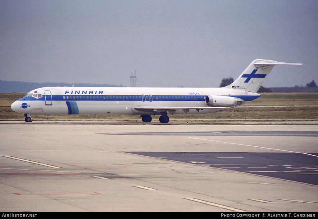 Aircraft Photo of OH-LYN | McDonnell Douglas DC-9-51 | Finnair | AirHistory.net #83380